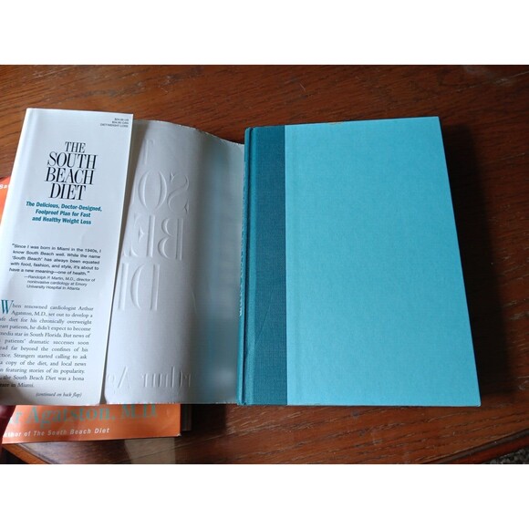 The South Beach Diet & South Beach Diet Cookbook HCDJs Agaston MD 2 Books - Picture 11 of 16